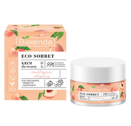 Bielenda Eco Sorbet krem nawilżająco-odżywczy na dzień i noc Brzoskwinia 50ml