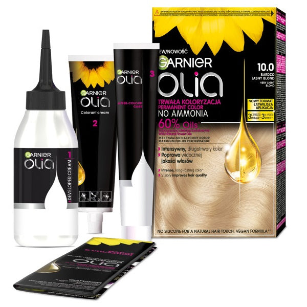 Garnier Olia farba do włosów 10.0 Bardzo Jasny Blond