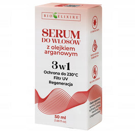 BIOELIXIRE Serum do włosów z olejkiem arganowym 3w1 50ml