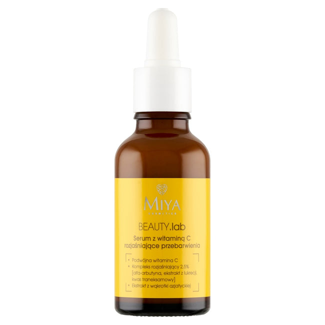 Miya Cosmetics BEAUTY.lab serum z witaminą C rozjaśniające przebarwienia 30ml