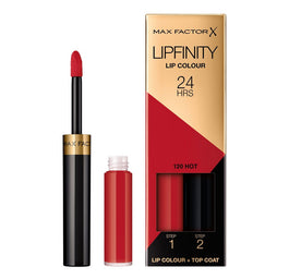 Max Factor Lipfinity Lip Colour dwufazowa pomadka w płynie o długotrwałym efekcie 120 Hot