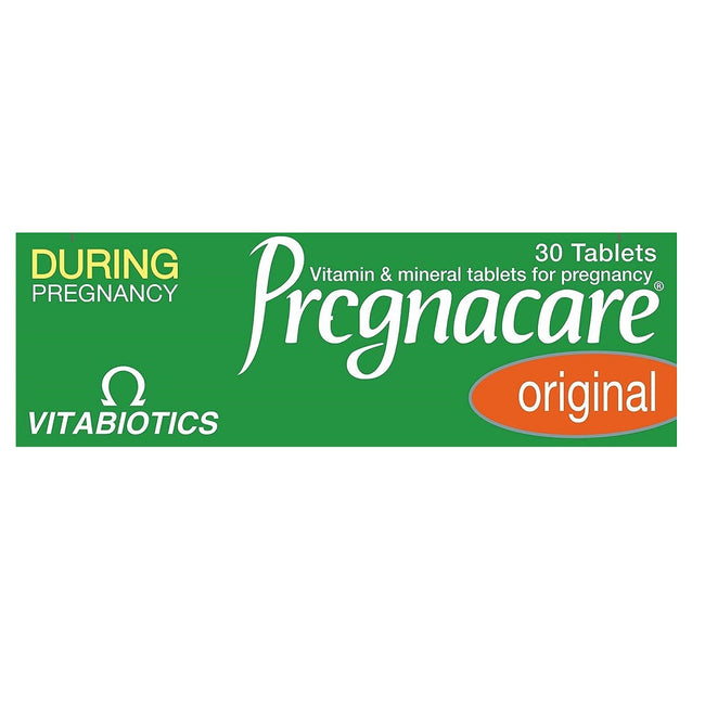 Vitabiotics Pregnacare Original suplement diety dla kobiet w ciąży 30 tabletek