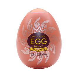 TENGA Easy Stretch Egg Shiny II Hard Gel jednorazowy masturbator w kształcie jajka