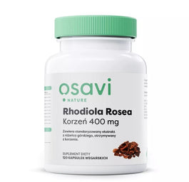 Osavi Rhodiola Rosea Korzeń 400mg suplement diety 120 kapsułek