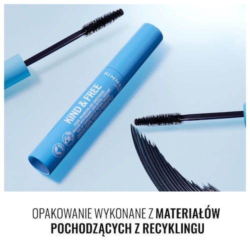 Rimmel Kind &  Free Mascara wegański tusz do rzęs 001 Black 7ml