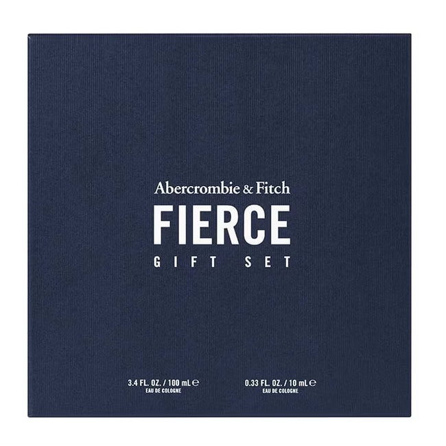 Abercrombie&Fitch Fierce Cologne zestaw woda kolońska 100ml + woda kolońska 10ml