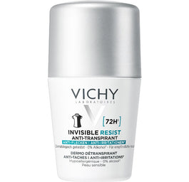 Vichy Invisible Resist 72h antyperspirant w kulce przeciw śladom na ubraniach 50ml