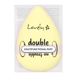 Lovely Double No Trouble Multifunctional Puff wielofunkcyjny puszek do produktów sypkich i kremowych