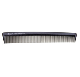 Denman DC08 Carbon Barbering Comb grzebień do strzyżenia włosów Black