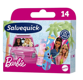 Salvequick Barbie plastry dla dzieci 14szt.