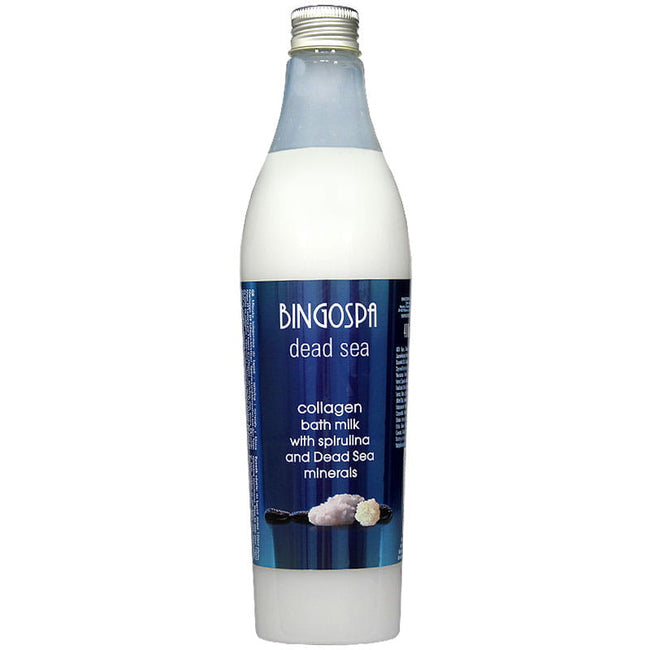 BingoSpa Mleczko kolagenowe spirulina i minerały z Morza Martwego 400ml