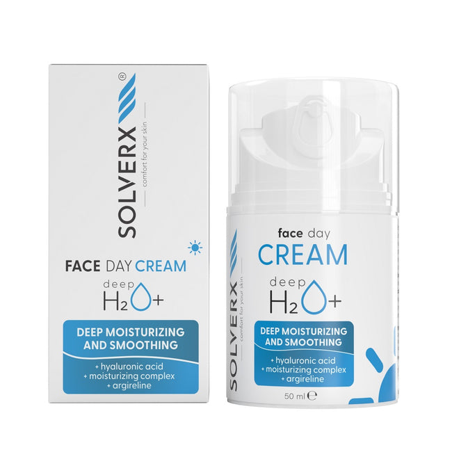 SOLVERX Deep H2O+ krem na dzień 50ml