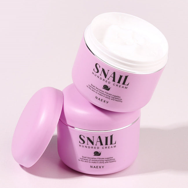 Naexy Snail Hundred Cream bogaty krem rewitalizujący ze śluzem ślimaka 100g