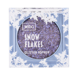 Wibo Snow Flakes Glitter Eyeshadow intensywnie połyskujący topper do powiek 2 Amethyst 2g