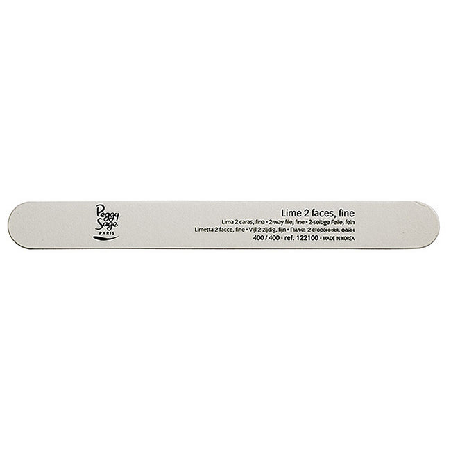 Peggy Sage 2-Way Nail File dwustronny pilnik do paznokci 400/400