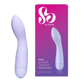 So Divine Pearl Mini G-Spot wibrator punktu G Violet