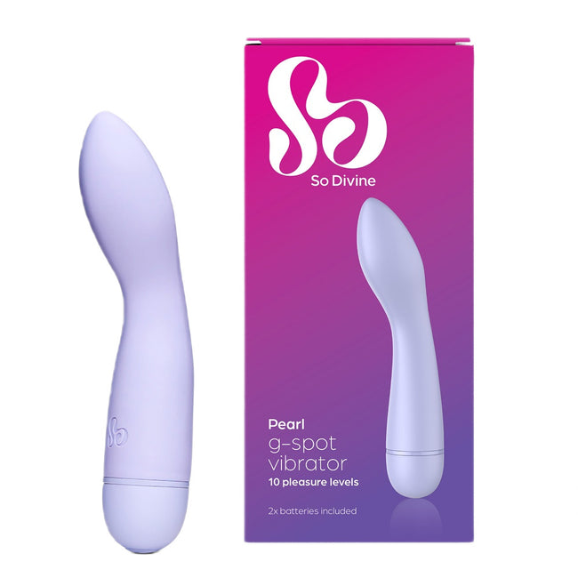 So Divine Pearl Mini G-Spot wibrator punktu G Violet