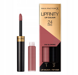 Max Factor Lipfinity Lip Colour dwufazowa pomadka w płynie o długotrwałym efekcie 16 Glowing