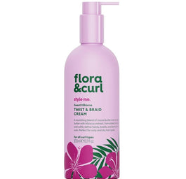 Flora & Curl Sweet Hibiscus Twist & Braid Cream krem definiujący loki 300ml