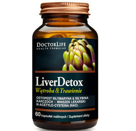 Doctor Life Liver Detox ochrona wątroby suplement diety 60 kapsułek