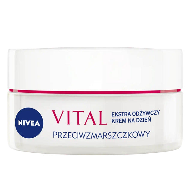 Nivea Vital Przeciwzmarszczkowy odżywczy krem na dzień SPF15 50ml