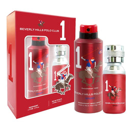 Beverly Hills Polo Club Men Sport One zestaw woda toaletowa spray 100ml + dezodorant spray 175ml