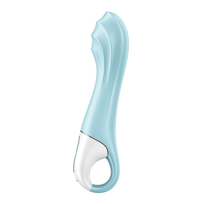 Satisfyer Air Pump Vibrator 5+ wibrator z pompką Light Blue