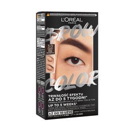 L'Oreal Paris Brow Color zestaw do koloryzacji brwi 3.0 Dark Brunette