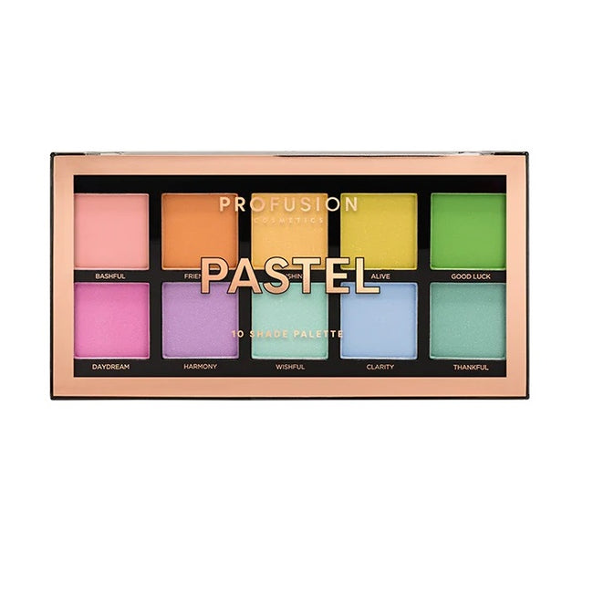 Profusion Pastel Eyeshadow Palette paleta 10 cieni do powiek