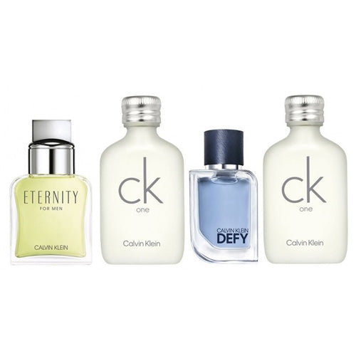 Calvin Klein Deluxe Fragrance Travel Collection For Men zestaw miniaturek perfum dla mężczyzn