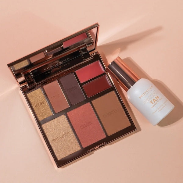 Profusion Full Face Radiance Palette paleta do oczu twarzy i ust