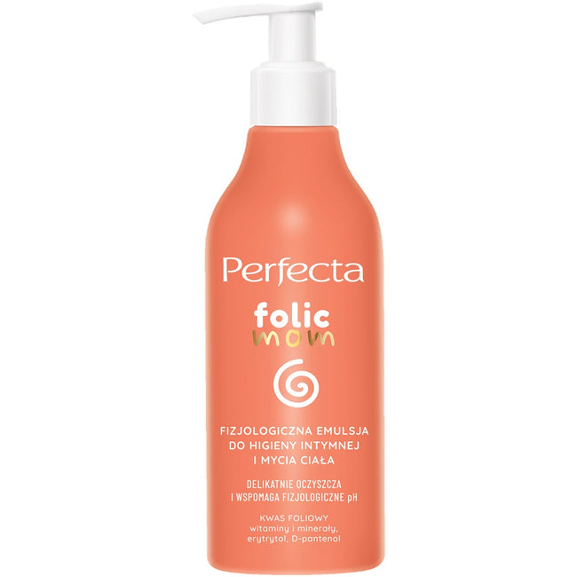 Perfecta Folic Mom fizjologiczna emulsja do higieny intymnej i mycia ciała 200ml