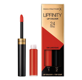 Max Factor Lipfinity Lip Colour dwufazowa pomadka w płynie o długotrwałym efekcie 130 Luscious