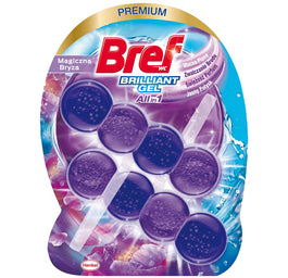 Bref Brilliant Gel All in 1 zawieszka myjąco-zapachowa do muszli Magiczna Bryza 2x42g