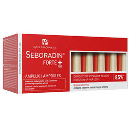 SEBORADIN Forte ampułki przeciw wypadaniu włosów 14x5.5ml