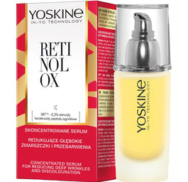 Yoskine Retinolox skoncentrowane serum na noc redukujące głębokie zmarszczki i przebarwienia 30ml