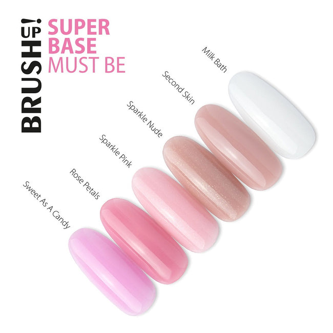 BrushUp! Super Base baza hybrydowa do paznokci Sweet As A Candy 5g