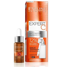 Eveline Cosmetics Expert C serum-zastrzyk witaminowy dla każdego rodzaju cery na noc 18ml