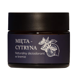 Mglife Mięta-Cytryna naturalny dezodorant w kremie 50ml