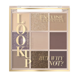 Eveline Cosmetics Look Up paleta 9 cieni do powiek But Why Not 10.8g