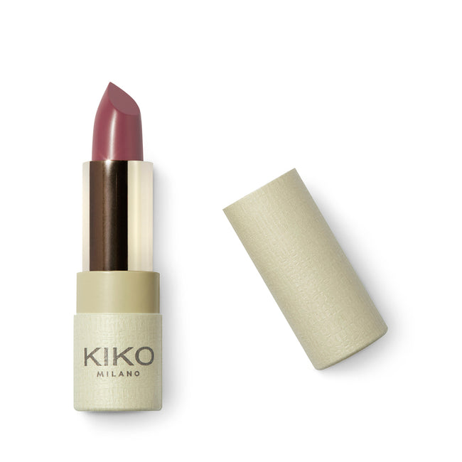 KIKO Milano Green Me Matte Lipstick ekstremalnie komfortowa matowa pomadka 102 Essential Mauve 4g