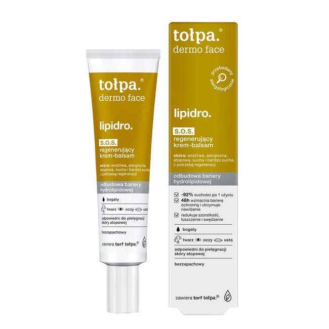 Tołpa Dermo Face Lipidro S.O.S regenerujący krem-balsam 40ml