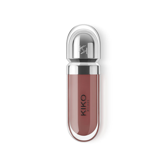 KIKO Milano 3D Hydra Lipgloss zmiękczający błyszczyk do ust z efektem 3D 21 Brun Rose 6.5ml