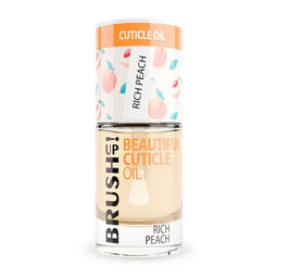 BrushUp! Beautiful Cuticle Oil oliwka do skórek Rich Peach 6ml