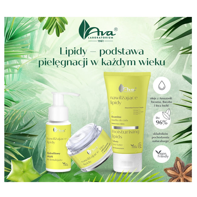 Ava Laboratorium Nawilżające Lipidy hydrofilowy olejek do demakijażu 50ml