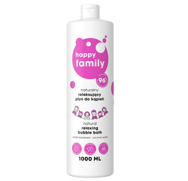 HAPPY FAMILY Naturalny relaksujący płyn do kąpieli 1000ml