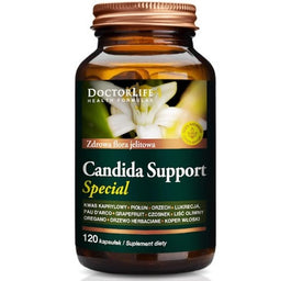 Doctor Life Candida Support Special zdrowa flora jelitowa suplement diety 120 kapsułek