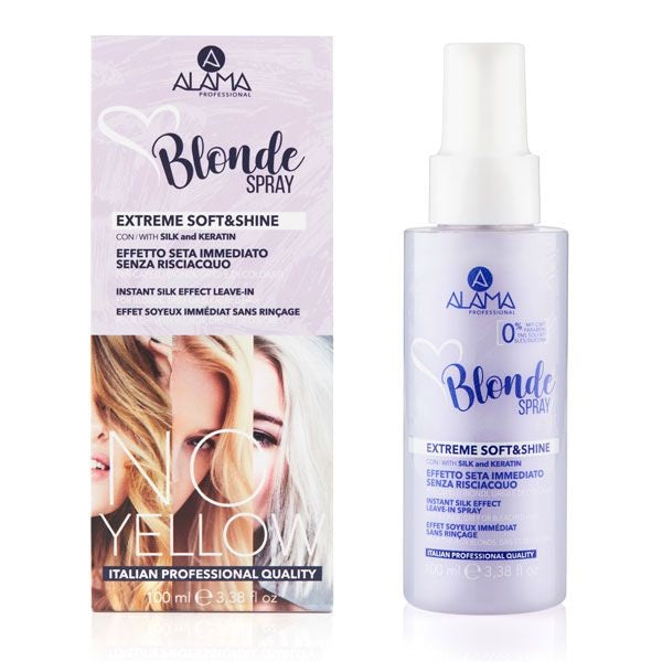 Alama No Yellow spray przeciw żółknięciu do włosów blond i siwych 100ml