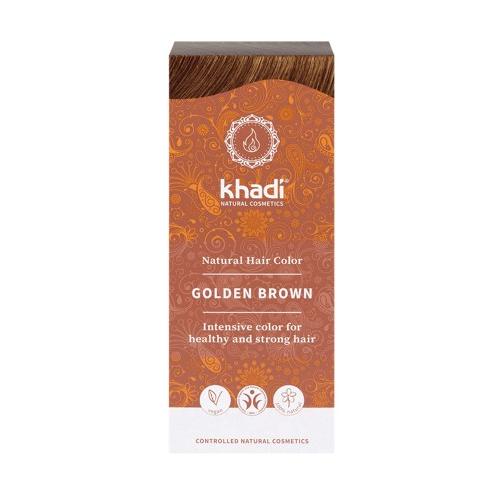 Khadi Natural Hair Colour henna do włosów Złoty Brąz 100g