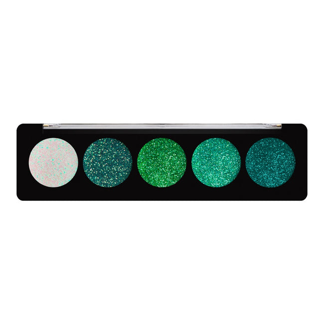 Profusion Emerald Gems Eyeshadow Palette paleta 5 cieni do powiek